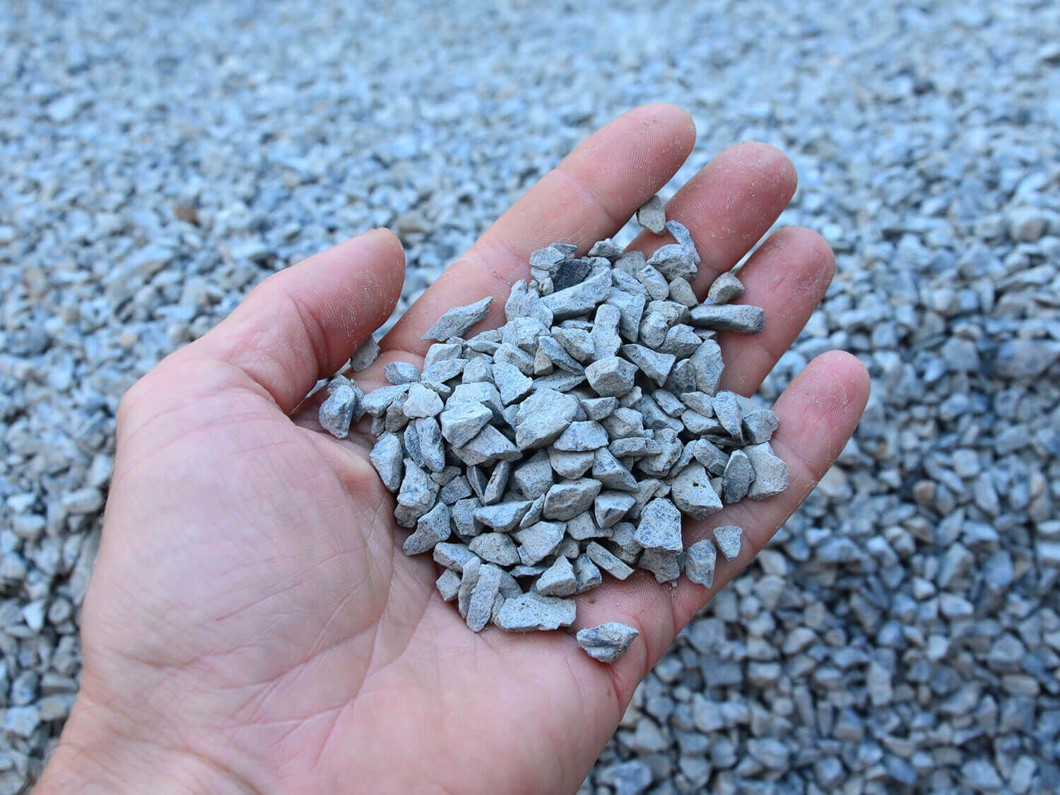 Premium Indiana quarry gravel
